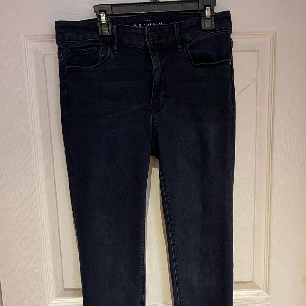 White House Black Market stretchy skinny jeans size 4